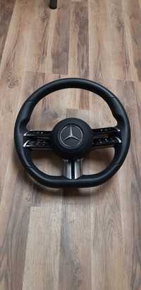 Kierownica AMG multifunkcja A0004602220 Mercedes W213 polift 2022r. 2.0CGi