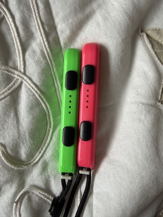 Nintendo Switch Joy-Con Straps Verde e Rosa Oficiais do Japão