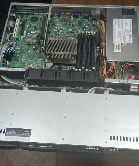Сервер Supermicro X8SIE(-F) XEON X3430 16 GB