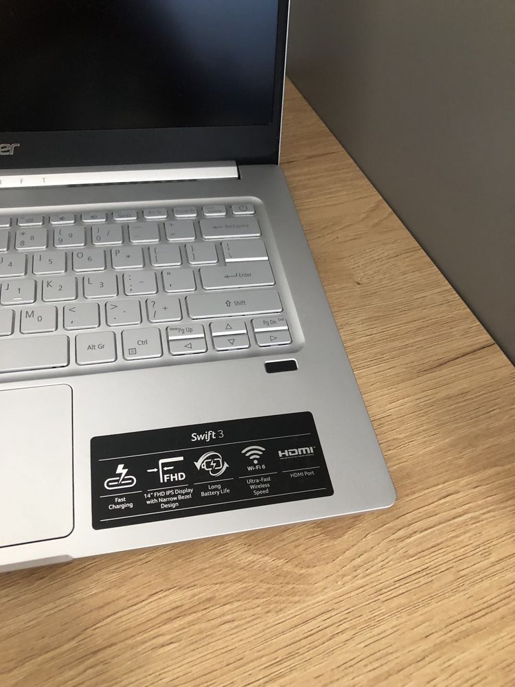 Laptop Acer Swift SF314-42, Ryzen 5 4500U, 8GB RAM,