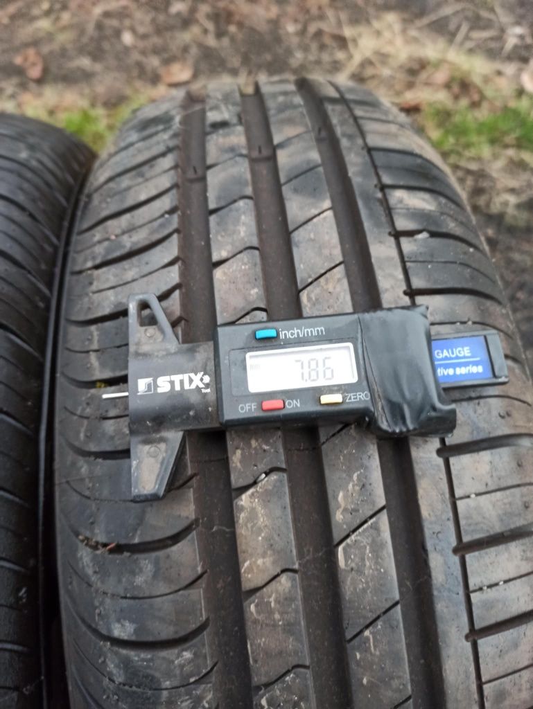2 opony letnie Hankook 165/60 14 7,8mm.