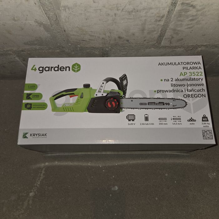 Pilarka akumulatorowa 2x20V 4garden AP3522