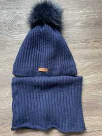 Набір шапка+ хомут зима