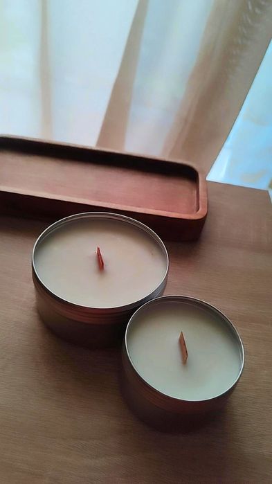 Ароматні свічки ручної роботи