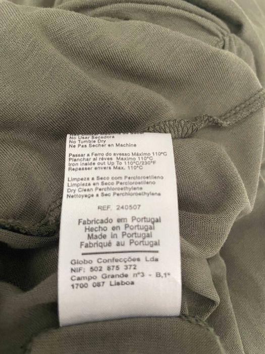 Macacão verde musgo