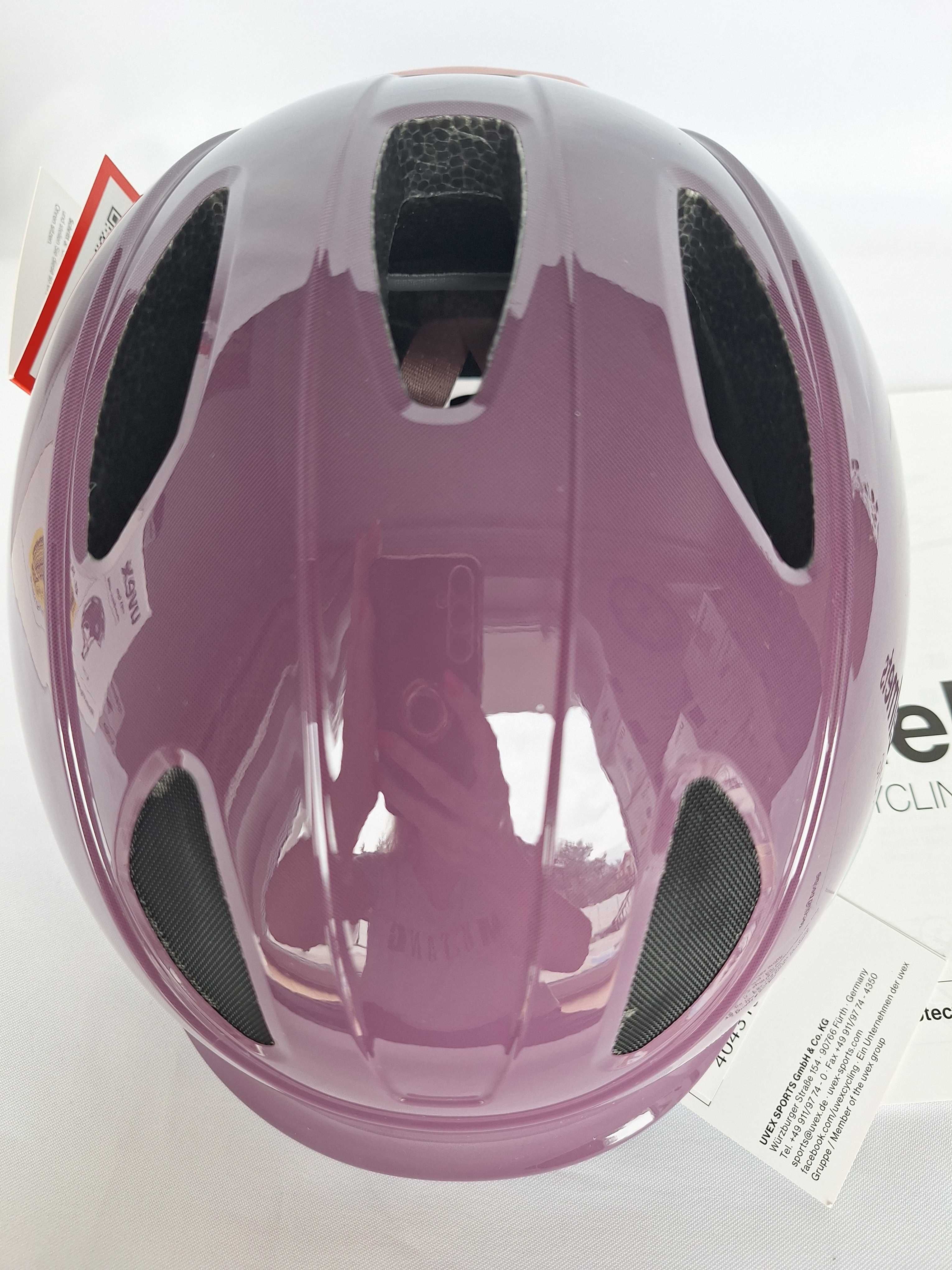 Kask rowerowy dziecięcy Uvex Oyo Plum Dust Rose XS 45-50cm