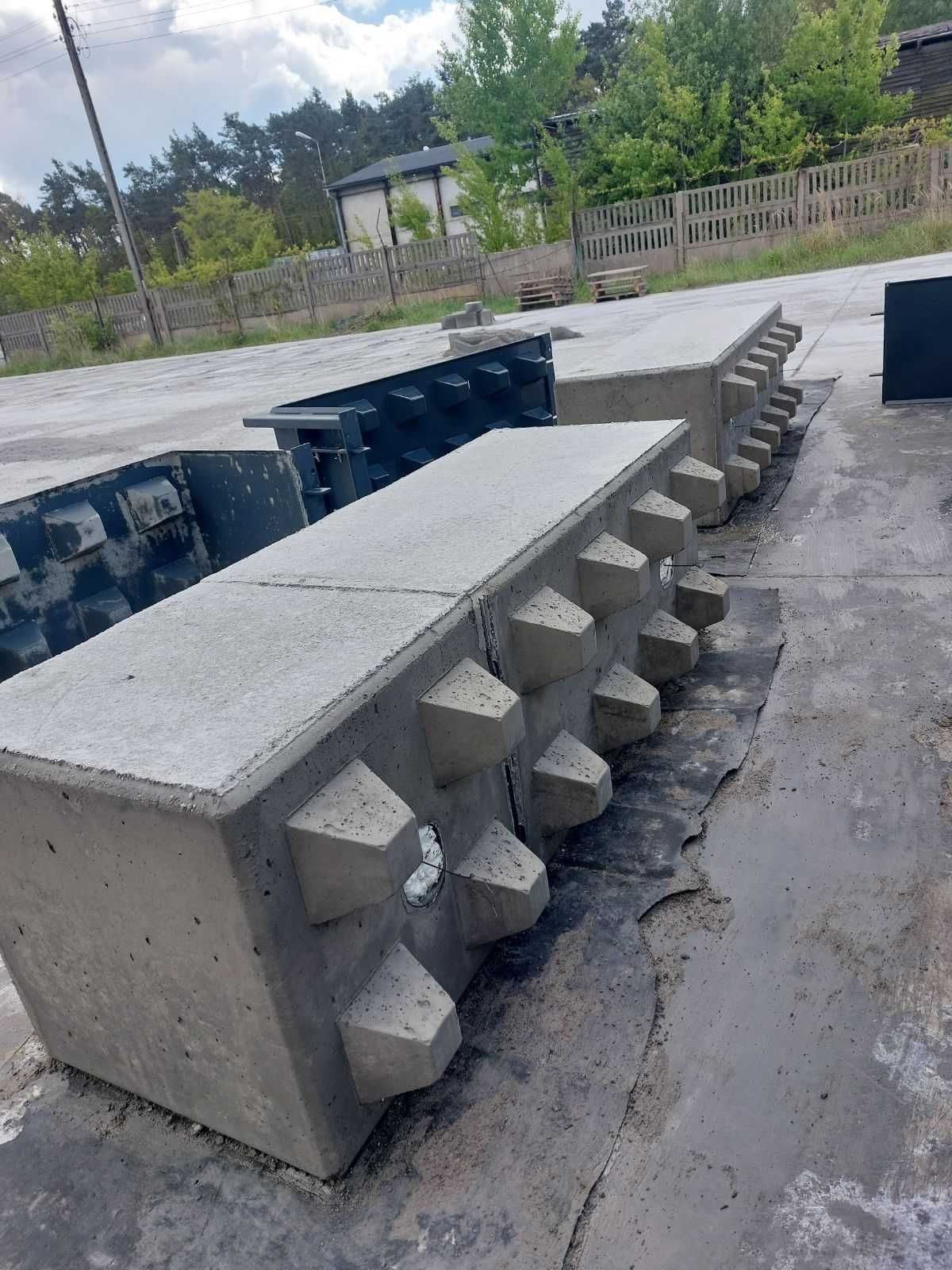 BLOK oporowy betonowy LEGO ściany mur  60 cm 120cm 180cm