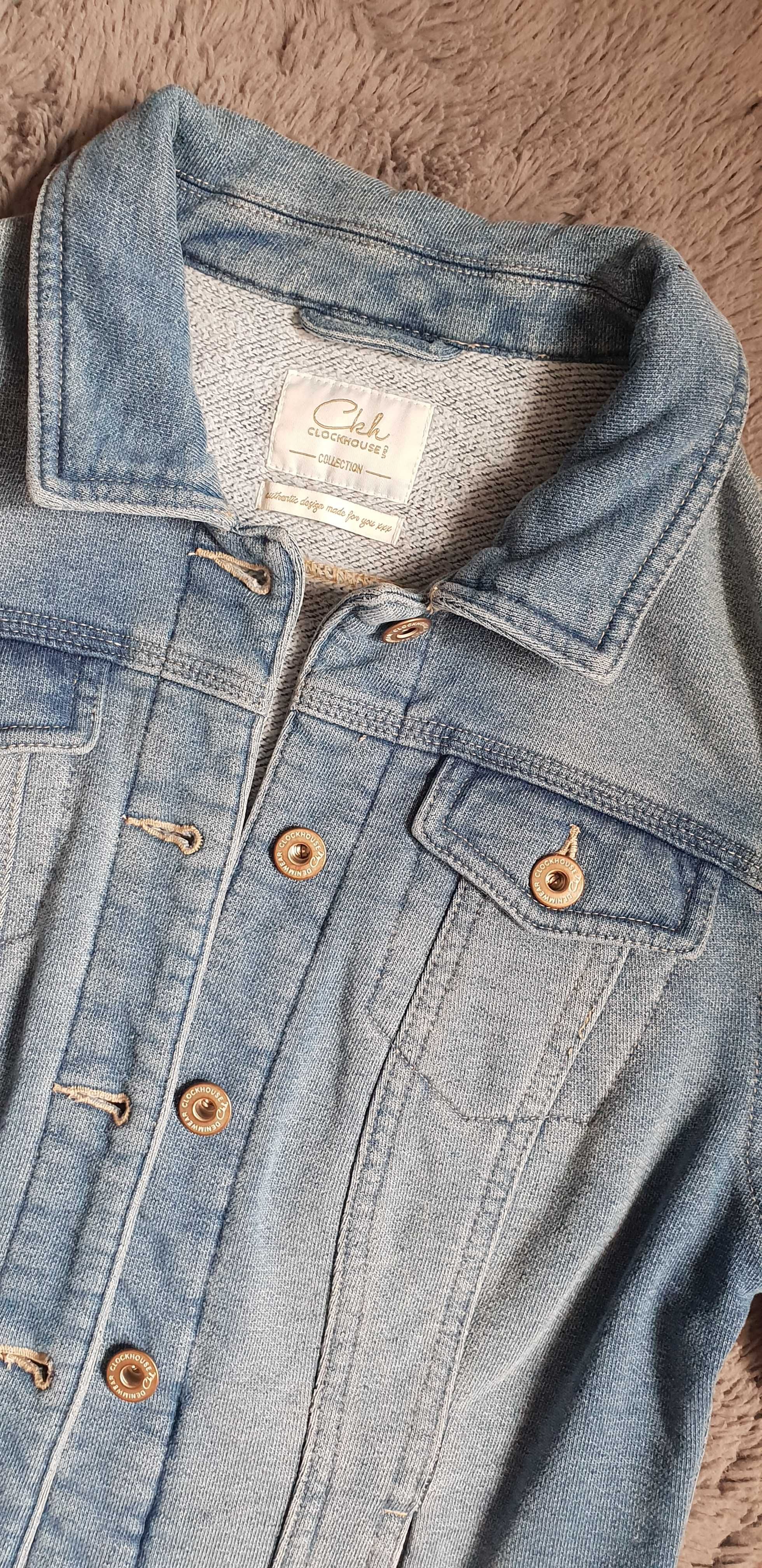 Kurtka, ramoneska, narzutka Clockhouse rozmiar M jak jeans