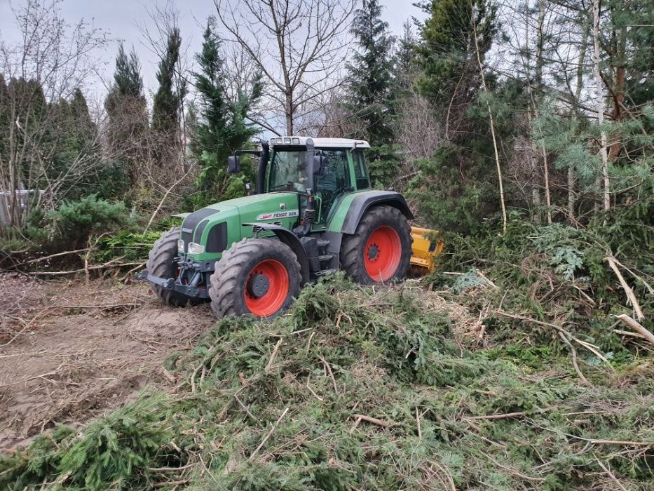 Mulczer leśny względny. Czyszczenie zarośli. Rekultywacja do 40cm