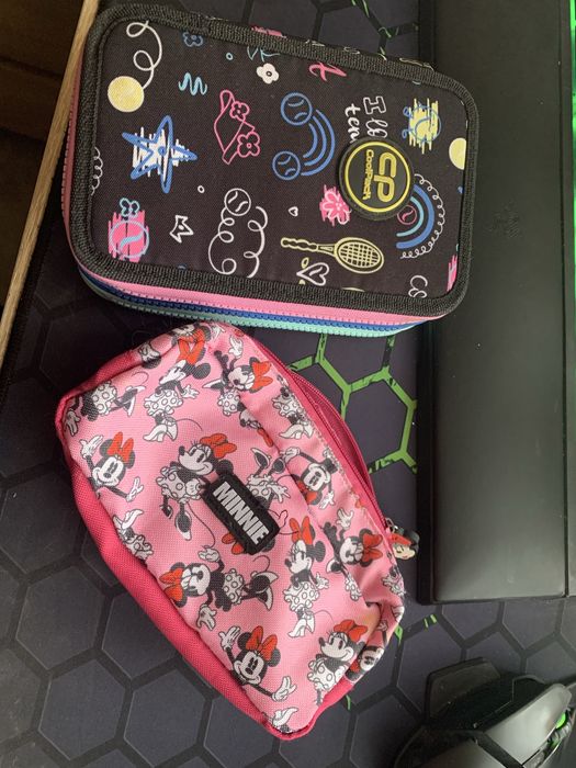 Piórnik trzykomorowy coolpack jumper plus duzy piornik disney mini
