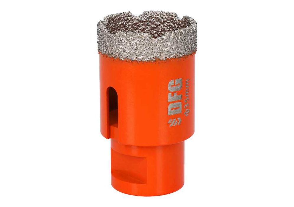 Otwornica DIAMENTOWA, wiertło do gresu, kafli fi35 mm NOWA DFG PREMIUM