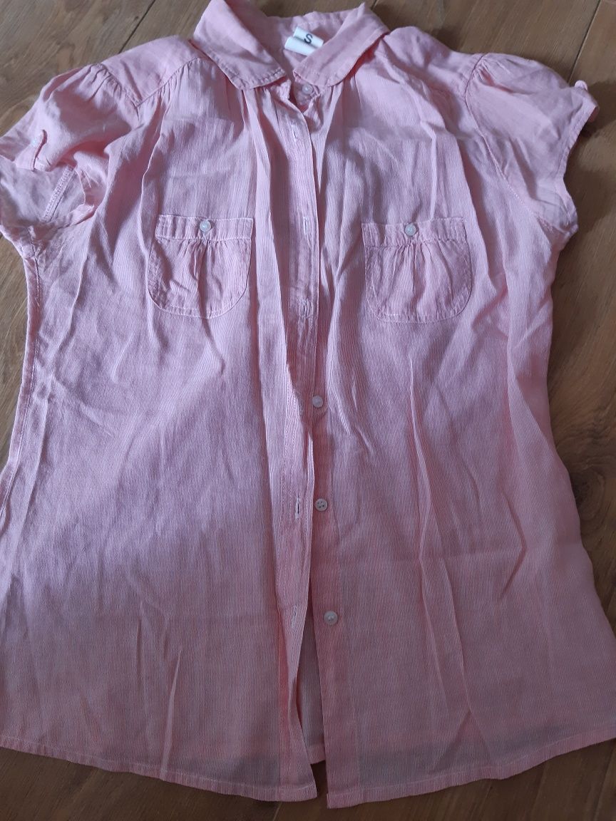 Blusa cor de rosa. Tamanho S