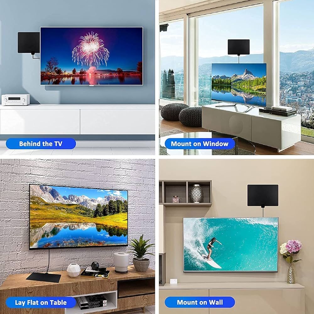 Antena TV ze wzmacniaczem