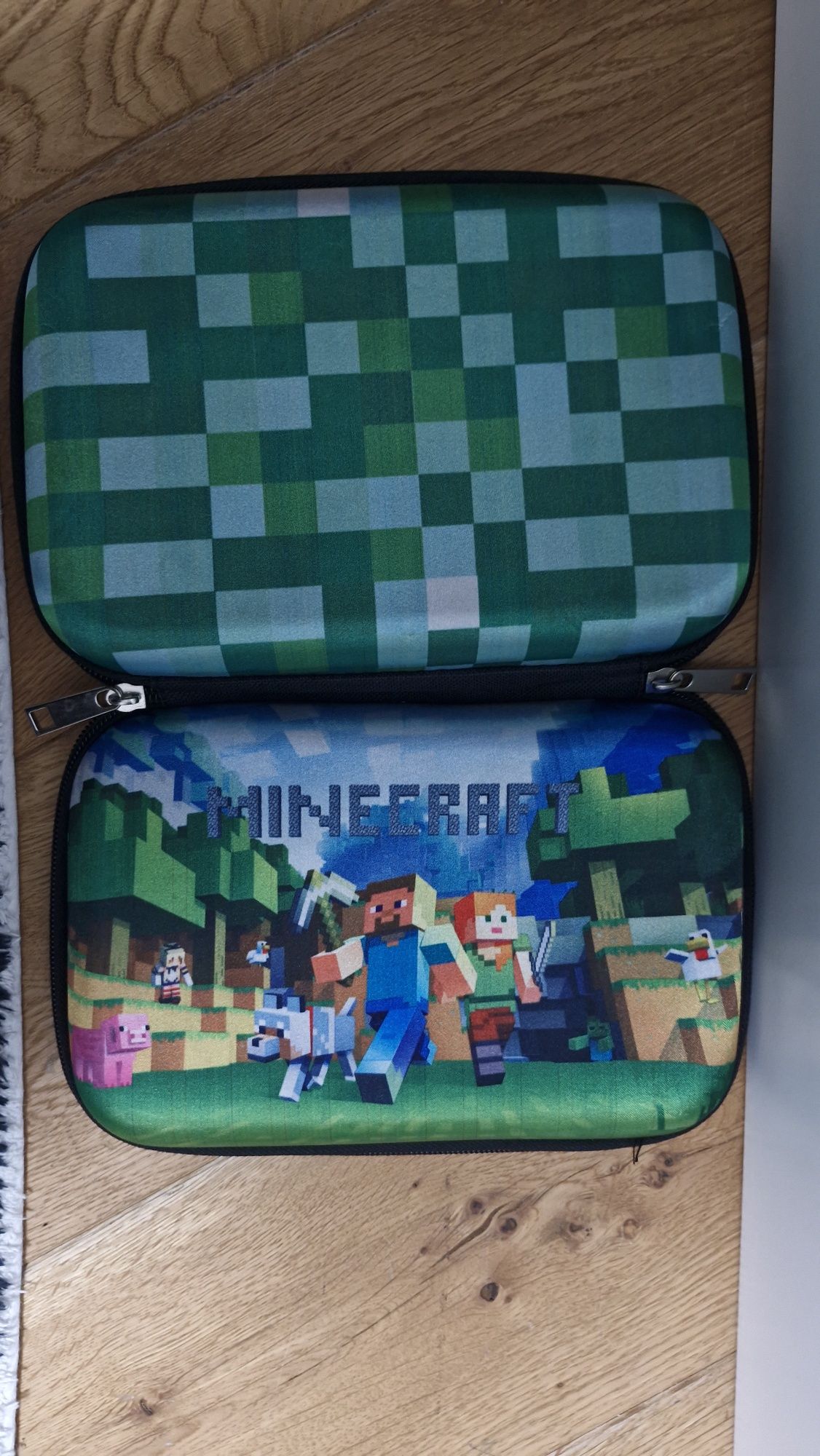 Piórnik szkoły minecraft