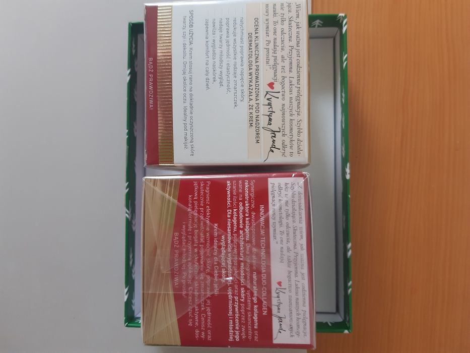 Kremy JANDA : collagen reconstructor oraz lifting premium  na dzień