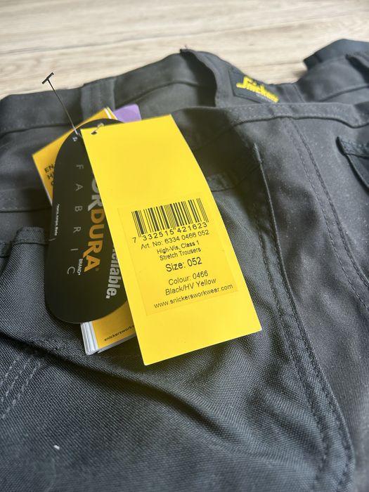 Spodnie robocze Stretch Snickers roz.52