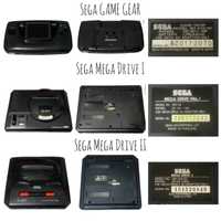 Consolas PACK SEGA Game Gear / Sega Mega Drive I / Sega Mega Drive II