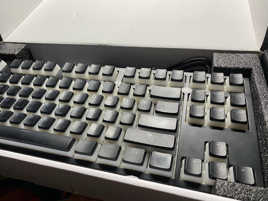 Клавиатура Dark Project KD87A Pudding Yellow Gateron