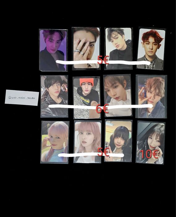 Misc Kpop Photocards