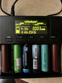 Продам зарядное устройство LITOKALA LII S6 для любых аккумуляторов
