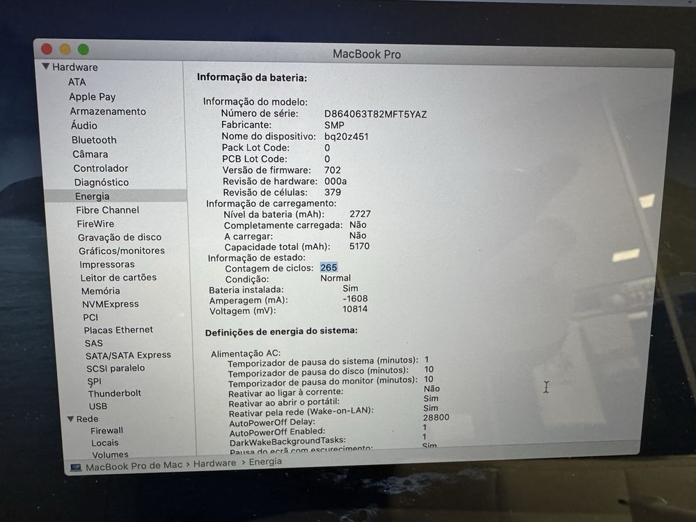 MackBook Pro 13.3 I7 ( 8gb/256gb)