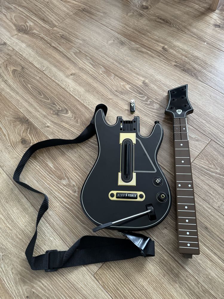 Kontroler Guitar Hero Live Gitara + Gra Xbox 360 Xbox 360 Slim