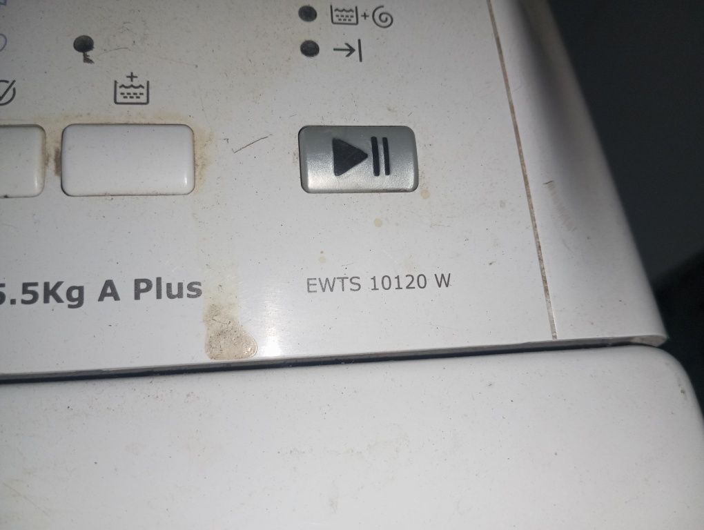 Пральна машина Electrolux EWTS 10120 W Ремонт/Запчастини