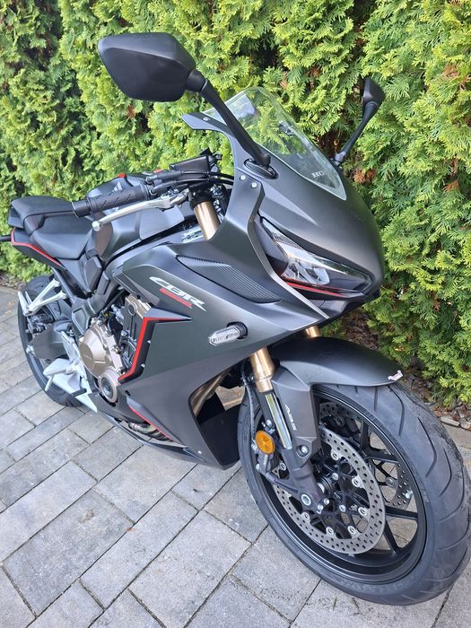 Honda CBR 650 R ra 9tys km A2 przebiegu faktura vat