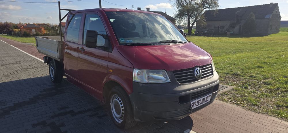 Vw T5 DOKA 1.9TDI 2004r, 6 osobowy