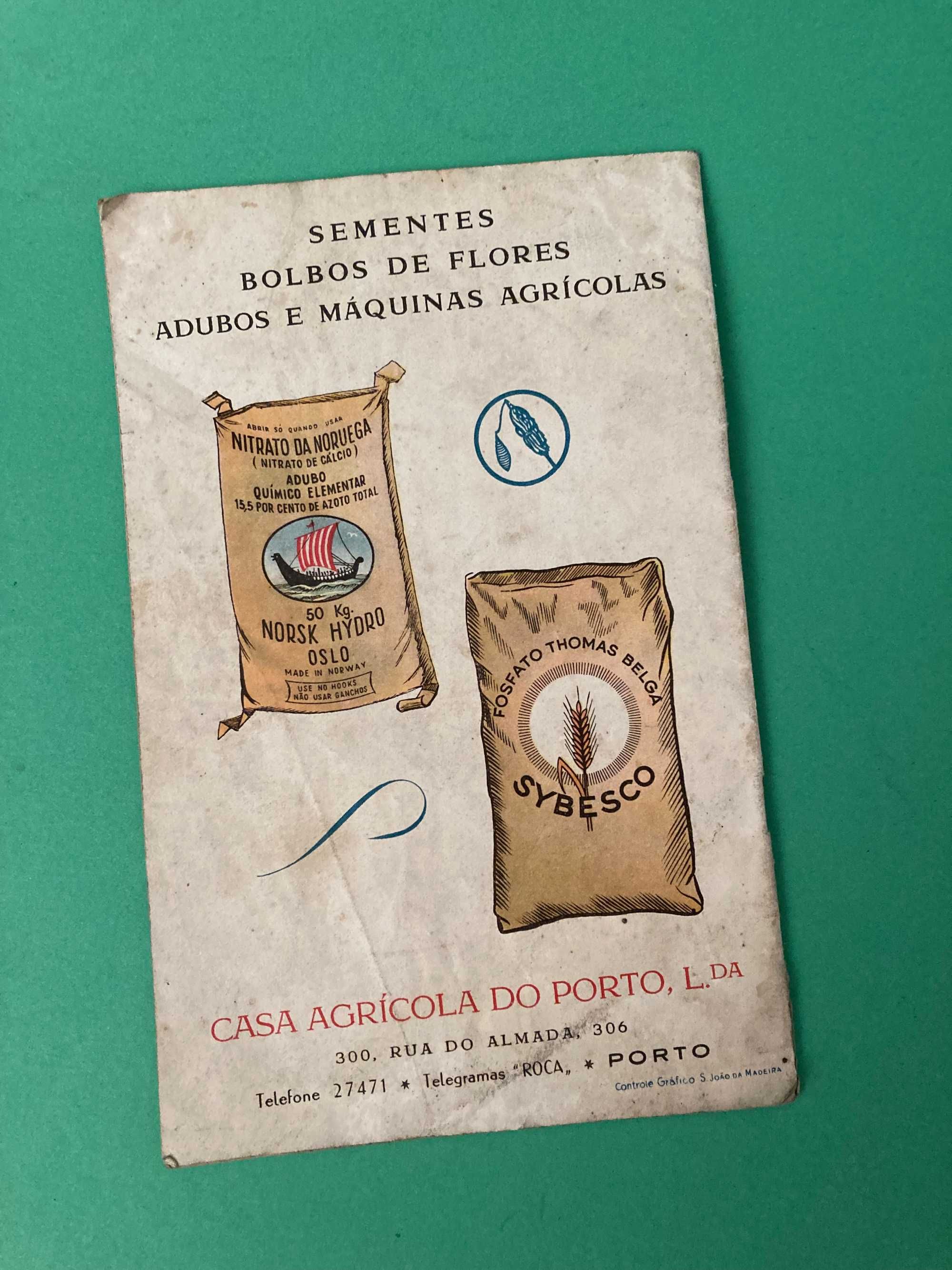 Raro Catálogo Geral da Casa Agrícola do Porto Anos 50