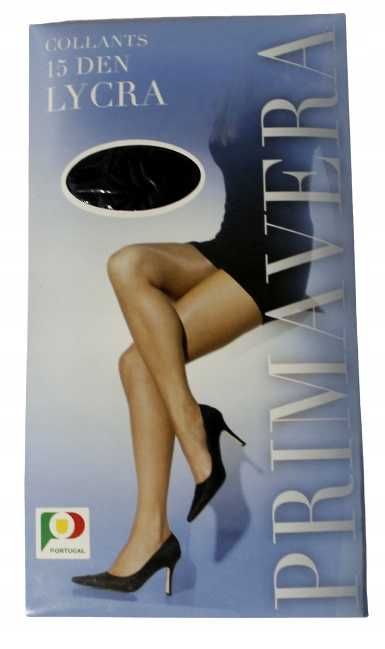 Rajstopy 15 DEN LYCRA czarne 2 S