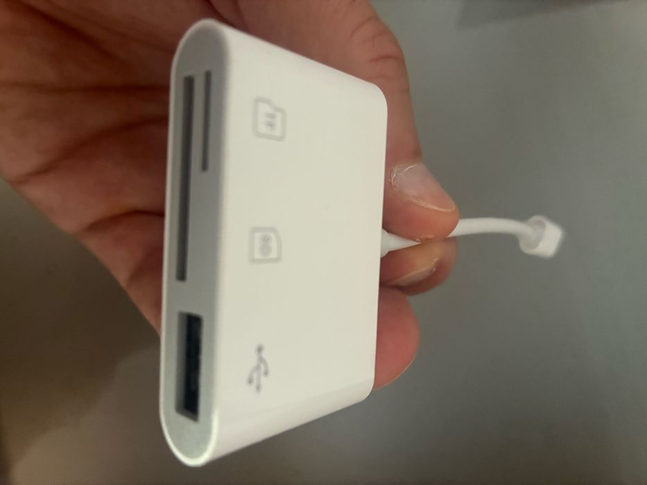 Leitor cartões para iphone