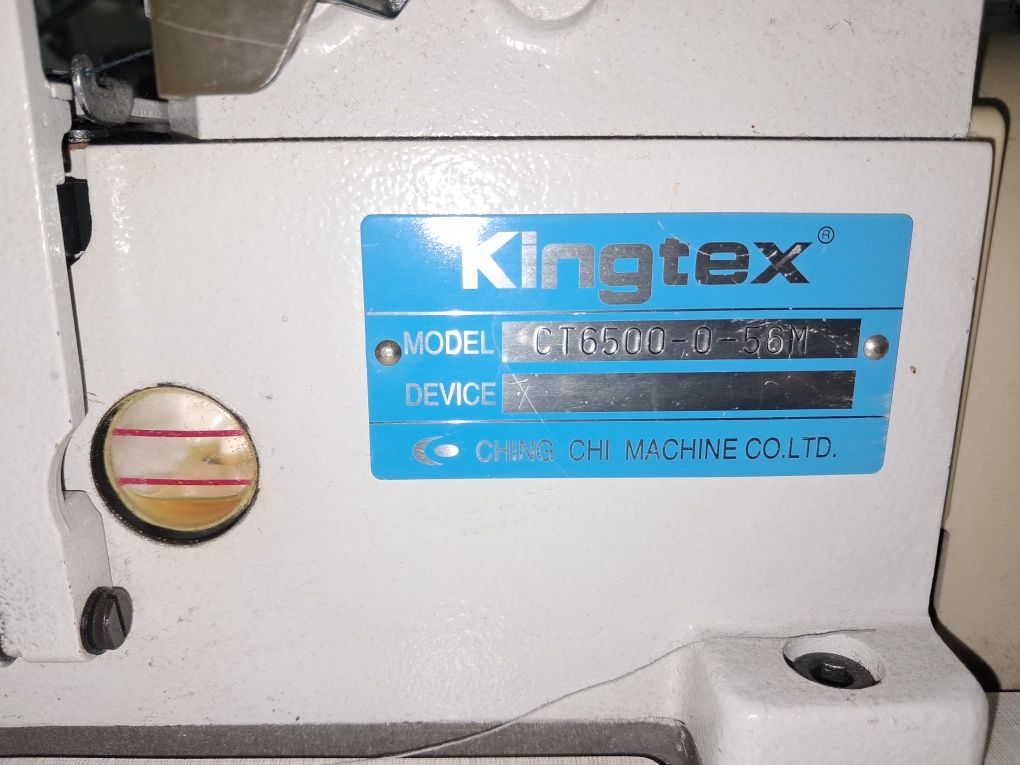 Sprzedam renderkę ,dwuigłówkę  KINGTEX CT 6500 .