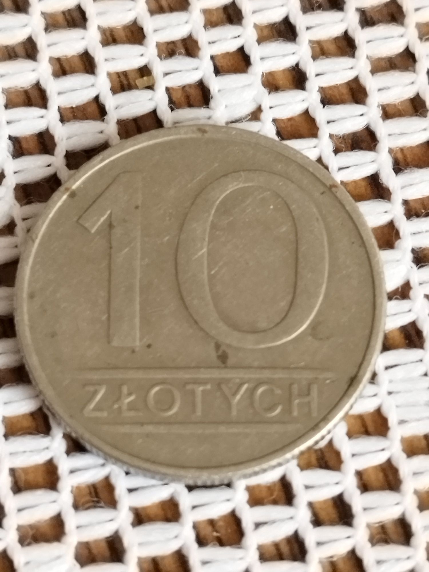 Moneta 10 zł złotych 1984 ze znakiem mennicy