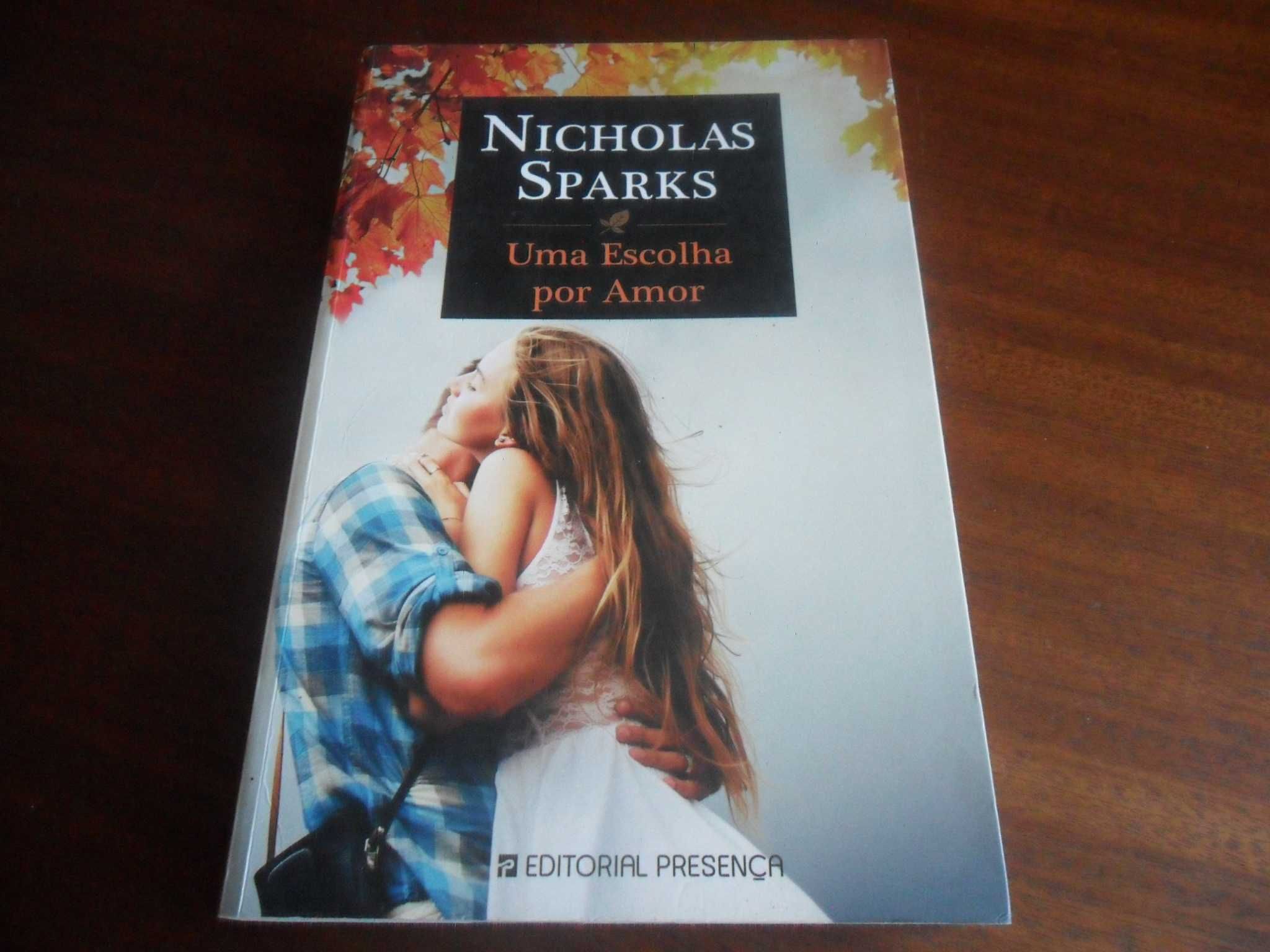 "Uma Escolha por Amor" de Nicholas Sparks - 16ª Edição de 2014