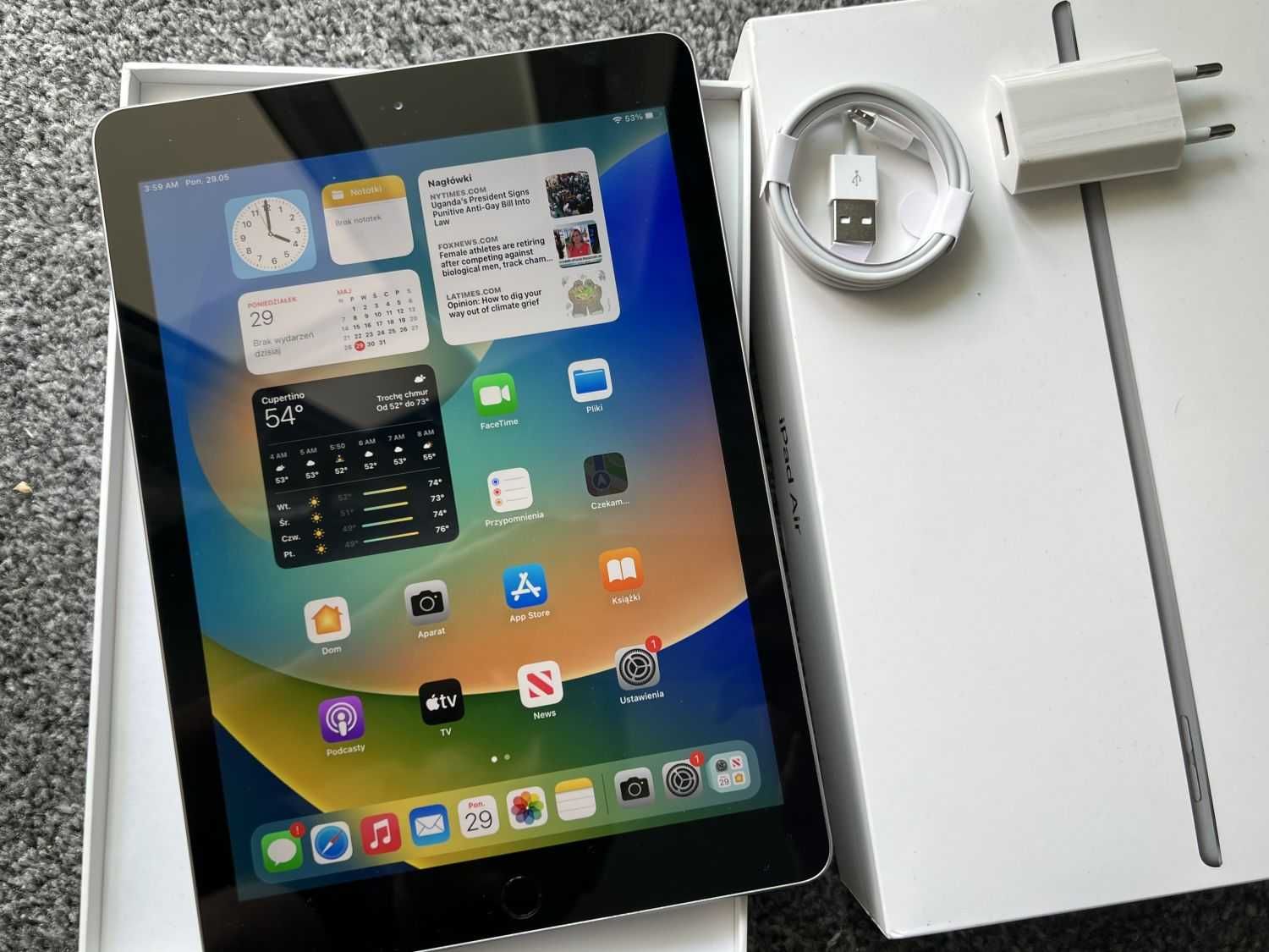 Tablet Apple iPad 6gen. 2018R. 32GB WIFI Grey Szary Faktura VAT 23%