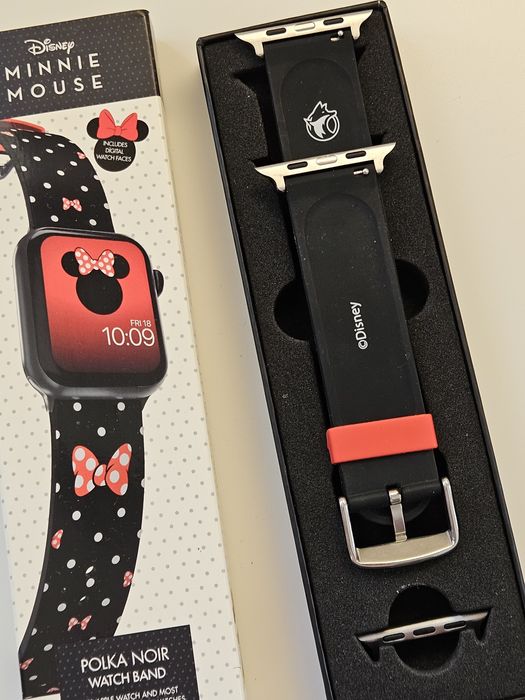 Pasek do zegarka Apple Watch i inne 22mm - Disney Minnie Mouse MobyFox