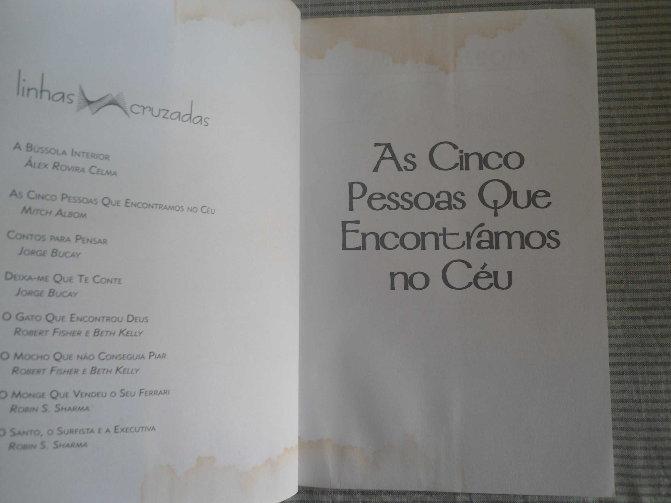 As Cinco pessoas que encontramos no Céu por Mitch Albom