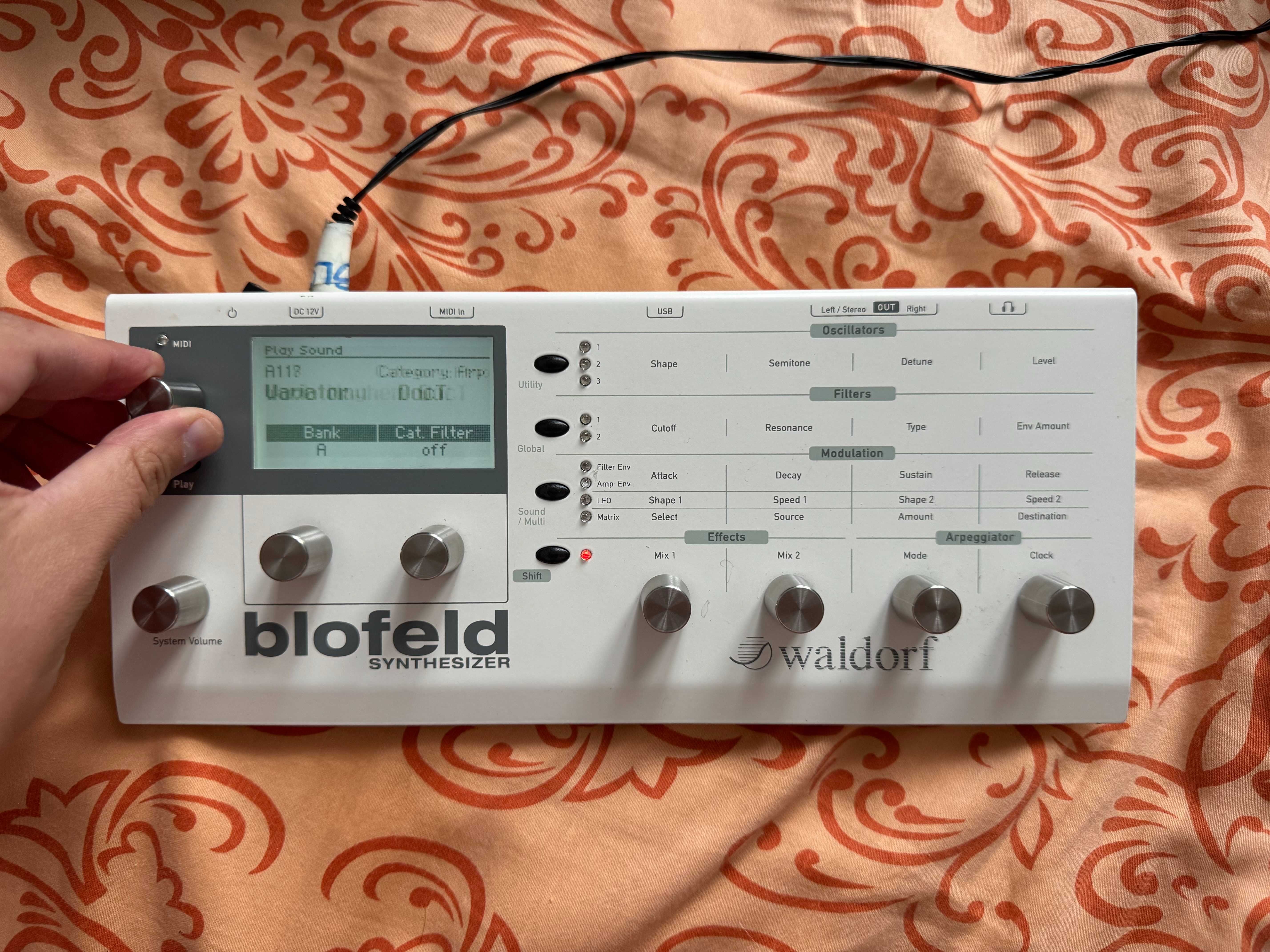 Syntezator Waldorf Blofeld