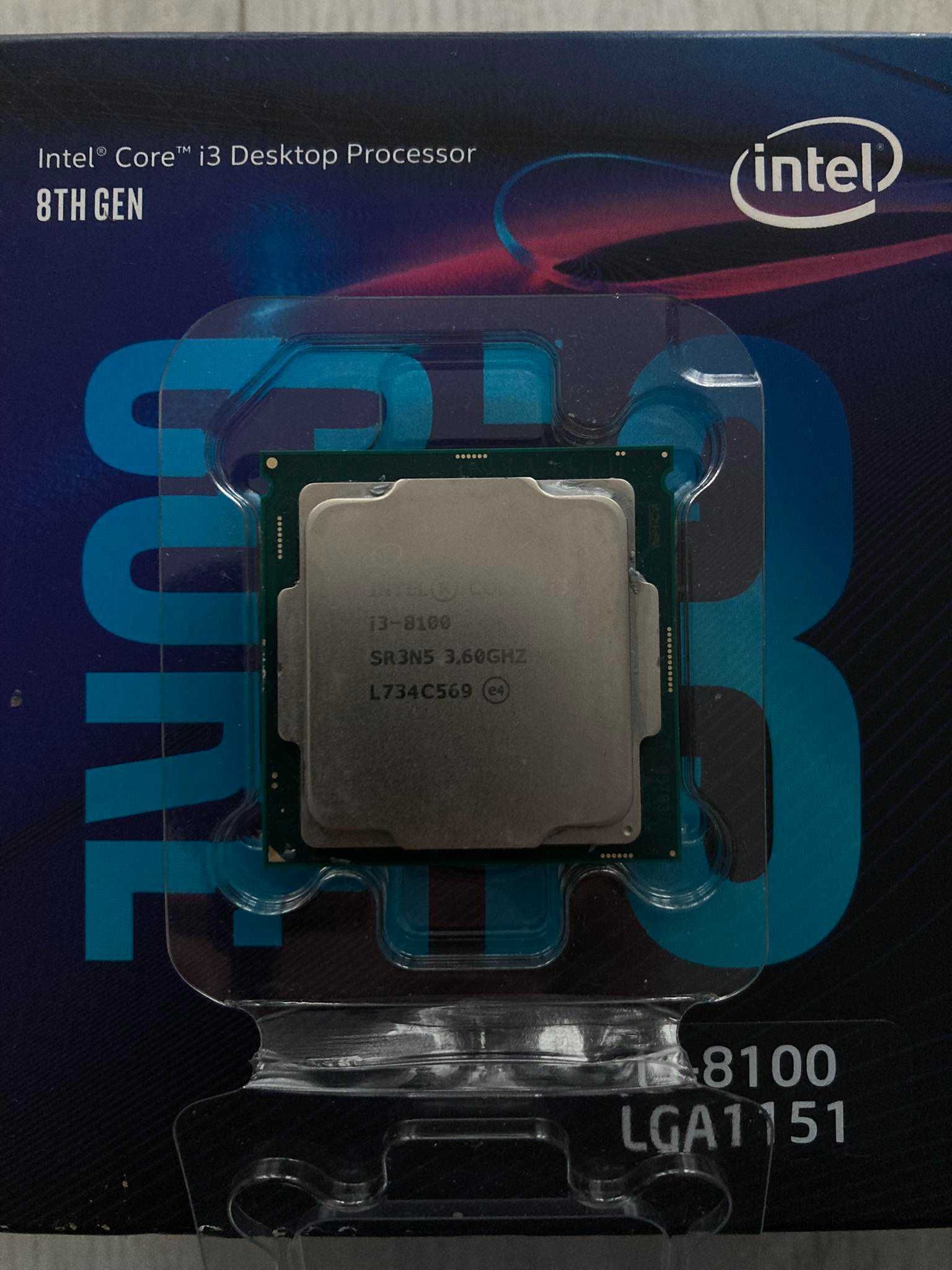 Procesor Intel Core I3-8100 3.60ghz