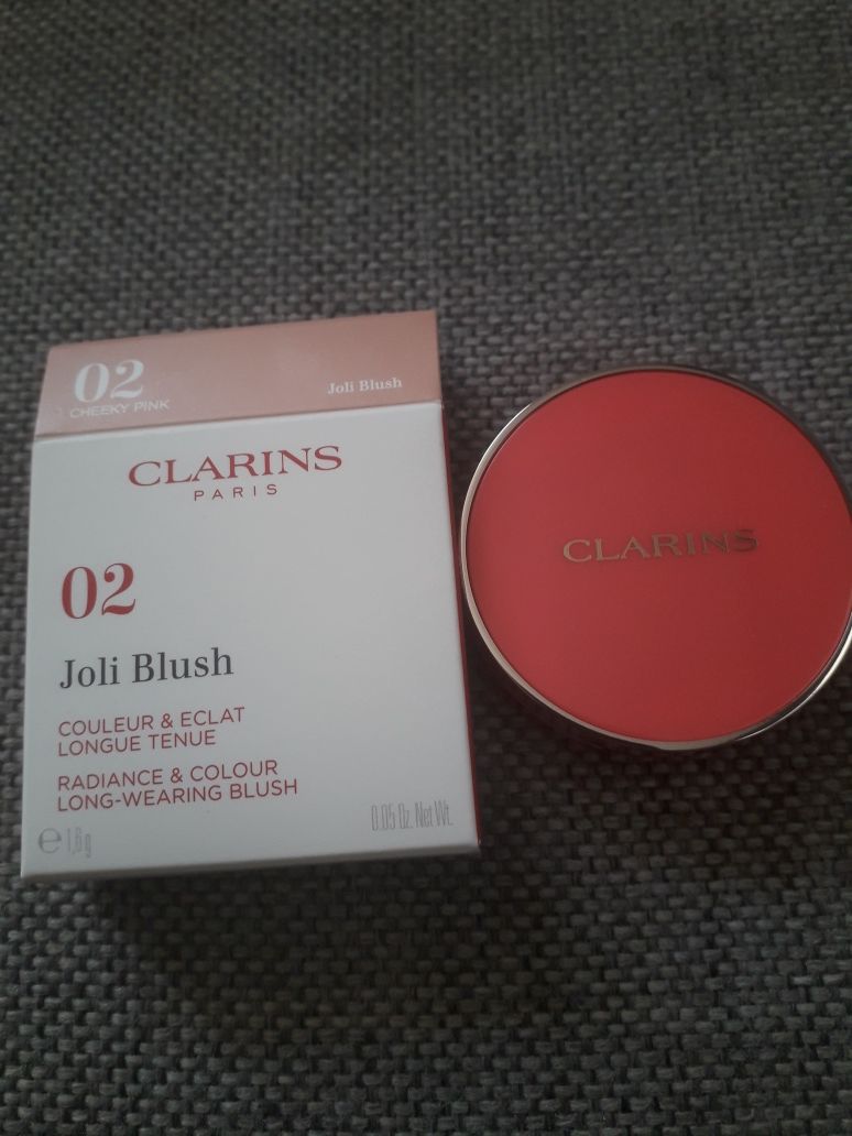 Clarins Róż do policzków kompakt Joli Blush 02 Cheeky Pink 1,6 g