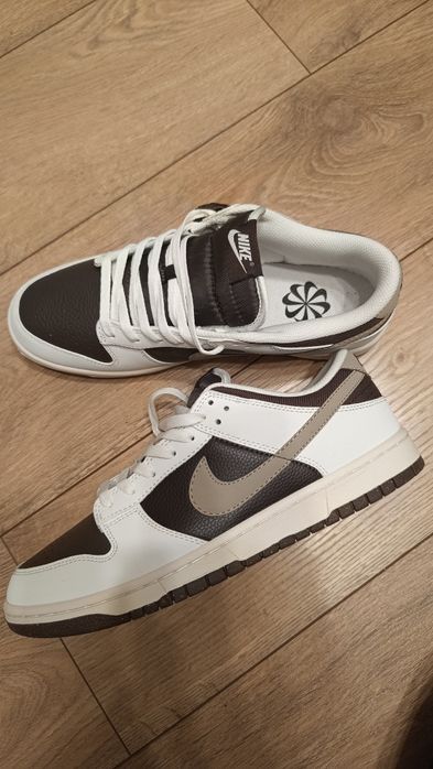 Nike dunk low Kolor: baroque brown/black/white/sail