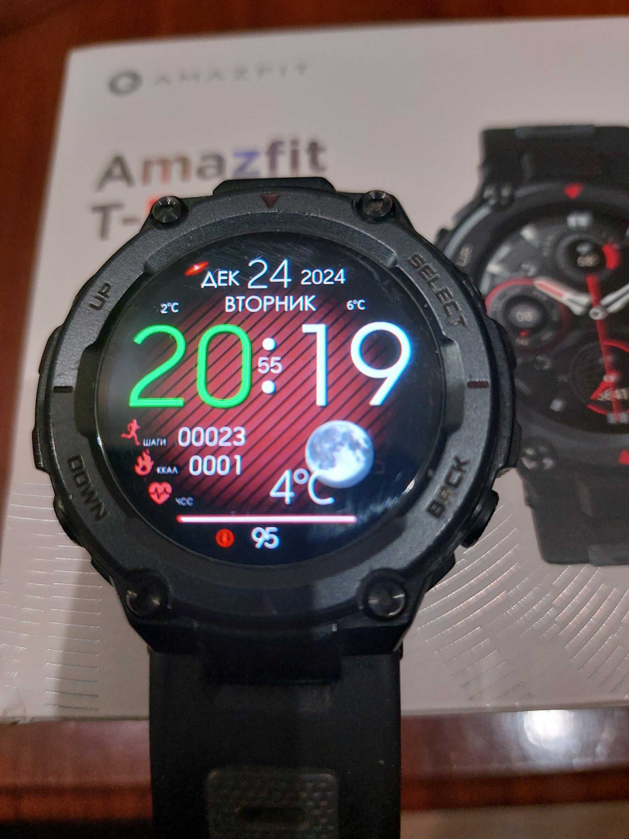 Смарт часы Amazfit T-rex Pro