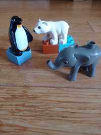 LEGO 10501 Duplo Przyjaciele z zoo Miś polarny pingwin oraz słoń