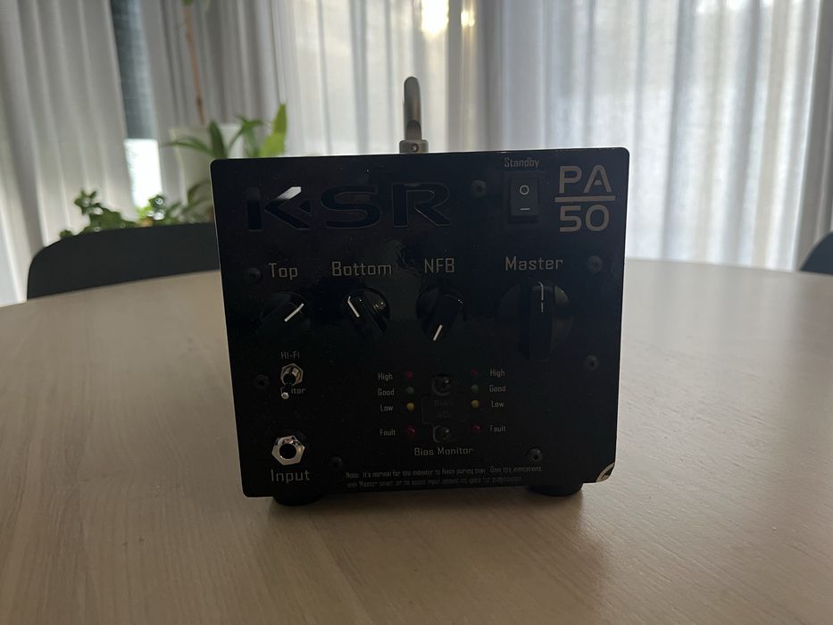 KSR PA50 – Power Amp a Válvulas