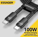 Długi kabel 3m Essager 100W C do C typ C USB C PD przewód Kraków