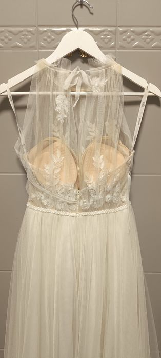 Suknia ślubna rustykalna/boho