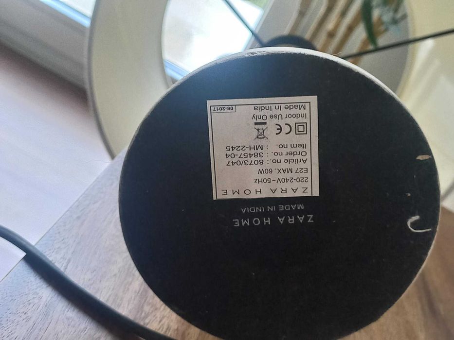 Candeeiro de Mesa Zara Home