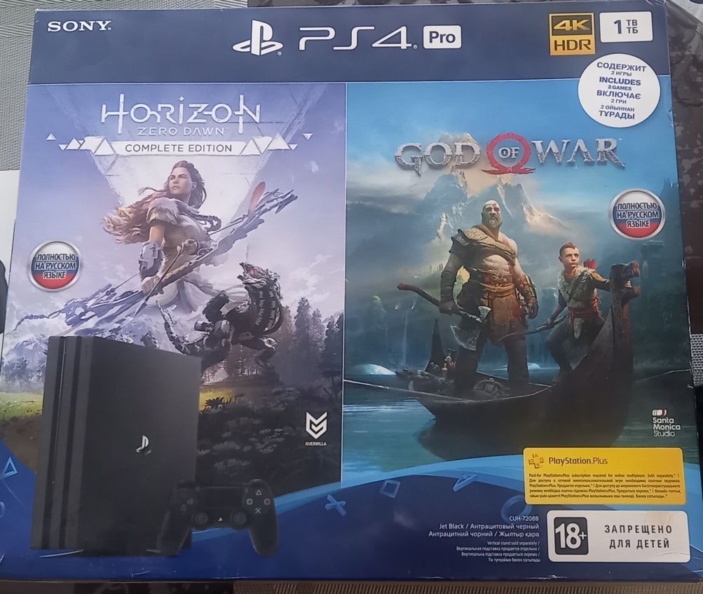 Ігрова приставка SonyPlayStation ps4 Pro 1 tb Ревізія -CUH 7208B