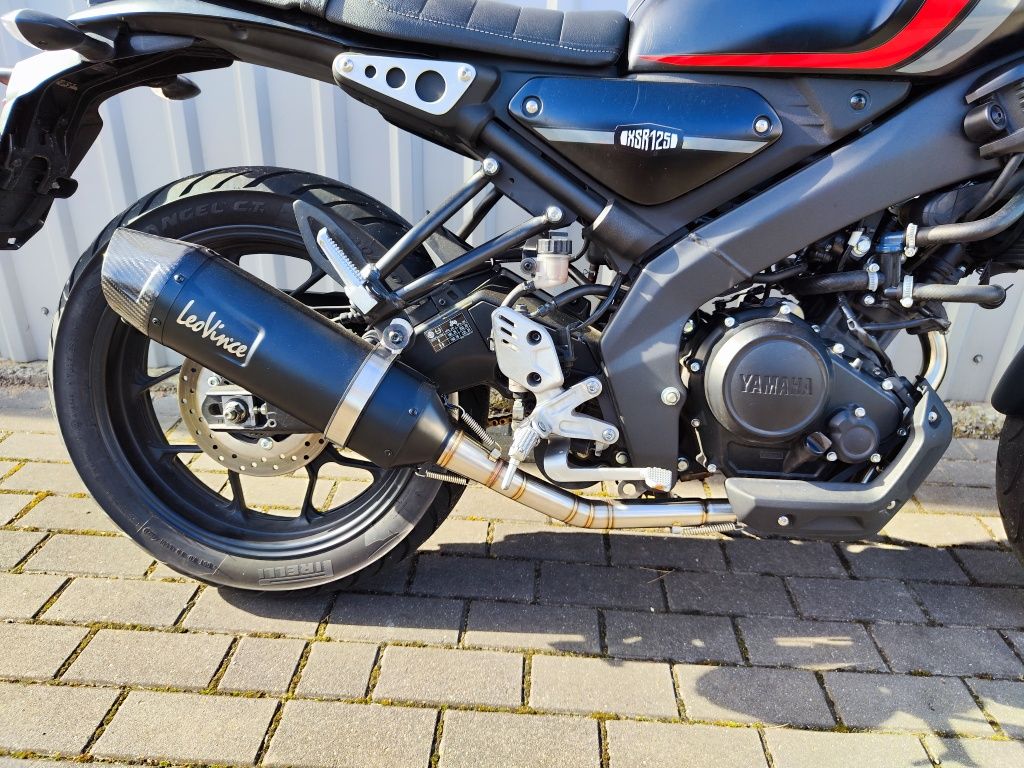Yamaha XSR 125 ABS | 2022 | kat. B i A1 | wydech LeoVince | mt cb yzf